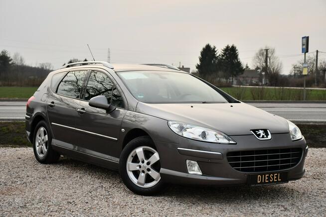Peugeot 407 1.6HDI#109PS#LIFT#Climatr#Welury#Panorama#Świeży Import#1 rok Gwarancj