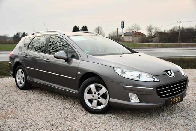 Peugeot 407 1.6HDI#109PS#LIFT#Climatr#Welury#Panorama#Świeży Import#1 rok Gwarancj