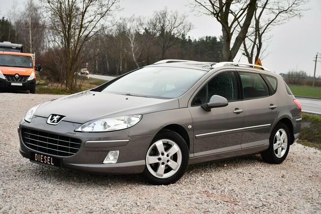 Peugeot 407 1.6HDI#109PS#LIFT#Climatr#Welury#Panorama#Świeży Import#1 rok Gwarancj