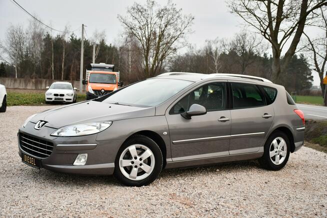 Peugeot 407 1.6HDI#109PS#LIFT#Climatr#Welury#Panorama#Świeży Import#1 rok Gwarancj