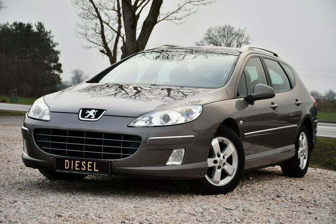 Peugeot 407 1.6HDI#109PS#LIFT#Climatr#Welury#Panorama#Świeży Import#1 rok Gwarancj