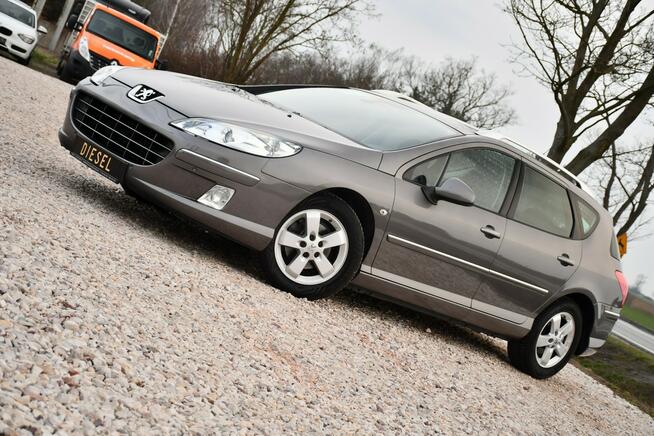 Peugeot 407 1.6HDI#109PS#LIFT#Climatr#Welury#Panorama#Świeży Import#1 rok Gwarancj