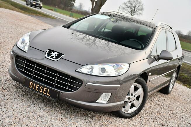 Peugeot 407 1.6HDI#109PS#LIFT#Climatr#Welury#Panorama#Świeży Import#1 rok Gwarancj