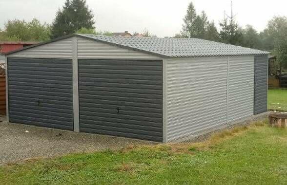 Garaże blaszane drewnopodobne 3x5,4x5,4x6,5x6,6x5,6x6,8x6