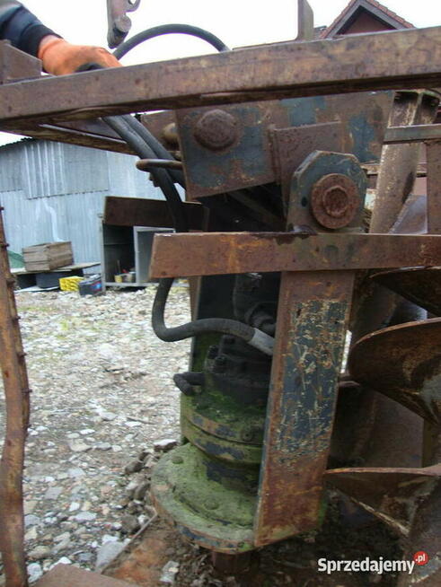 świdry z głowicą do koparki szt.2