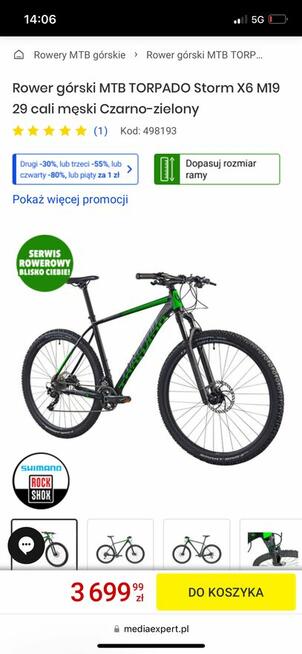Nowy rowe stromx6 gwarancja