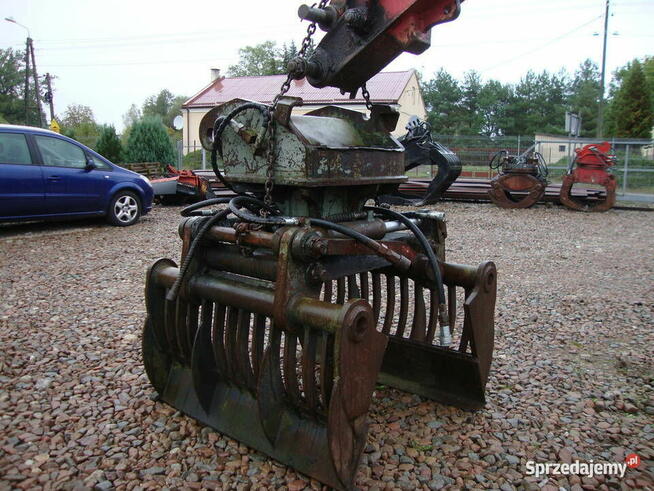 chwytak do rozbiórki z rotorem koparka 12-15 ton