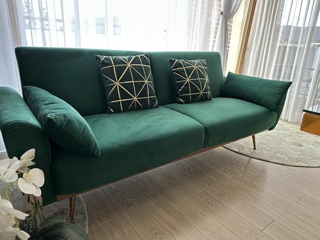 Kanapa butelkowa zieleń