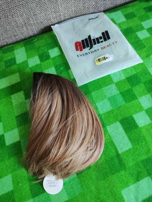 Peruka dla Kobiet Damska długie włosy ciemny blond