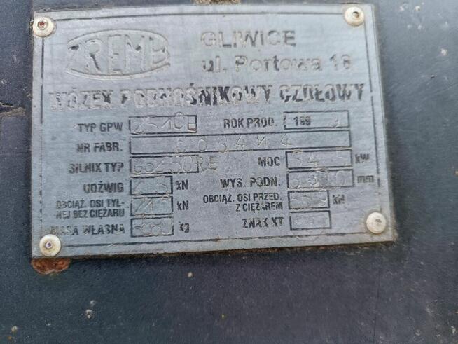 Wózek widłowy ZREMB GPW 2510E