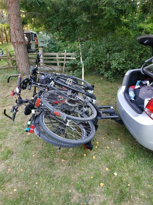 Wypożyczę bagażnik rowerowy na hak (3-4 rowery) firmy THULE