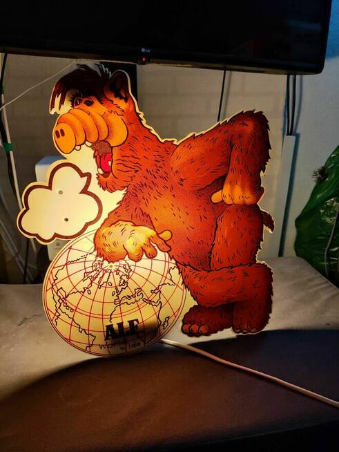 Lampa Ścienna ALF 1988 Lampka na ścianę kinkiet Plafon