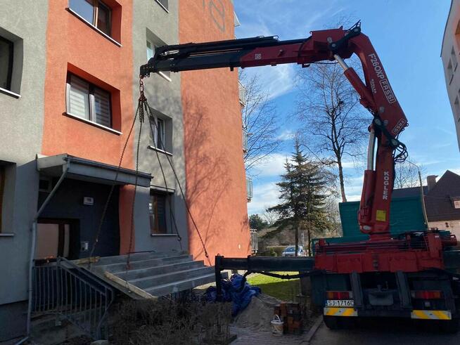 Wynajem HDS, dźwig HDS z operatorem i transportem