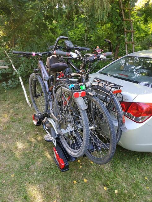 Wypożyczę bagażnik rowerowy na hak (3-4 rowery) firmy THULE