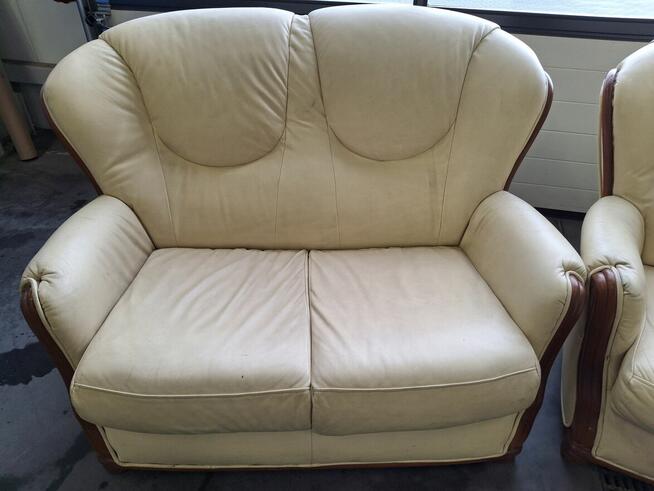 Wypoczynek skórzany zestaw