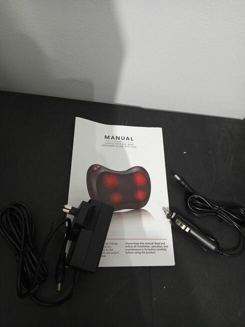 Masażer dwugłowicowy ogrzewający