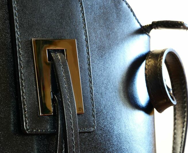 Piękna Damska Torebka Skórzana BORSE IN PELLE Super Wykonana