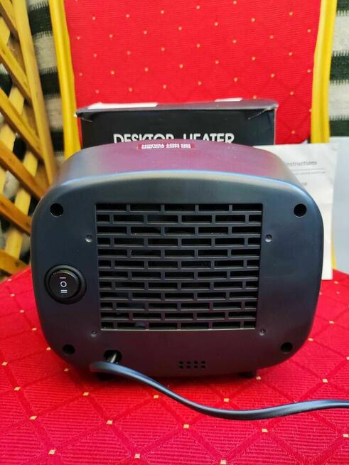 Mały Grzejnik Elektryczny Ceramiczny Nagrzewnica Farelka