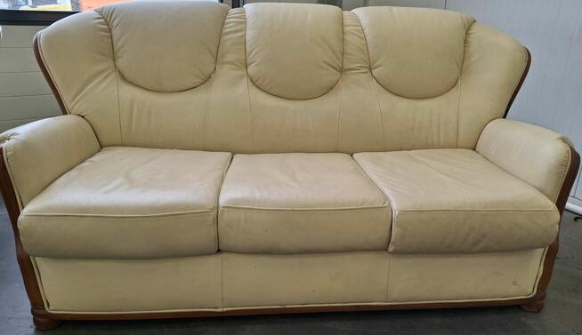 Wypoczynek skórzany zestaw