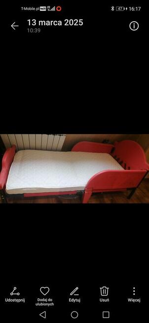 PIXAR CARS ŁÓŻKO DZIECIĘCE