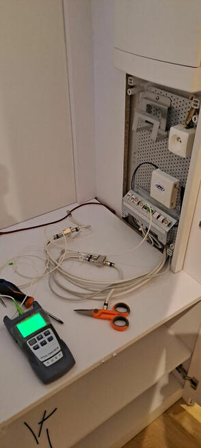 Spawanie światłowodów, naprawa światłowodów - Poznań