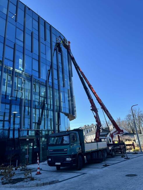 Wynajem HDS, dźwig HDS z operatorem i transportem