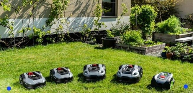 Montaż, instalacja robotów koszących Stalco, Einhell, Nac.