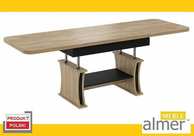 Ławostół Stół Ława L07 podnoszona rozkładana do 200/210cm