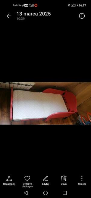 PIXAR CARS ŁÓŻKO DZIECIĘCE