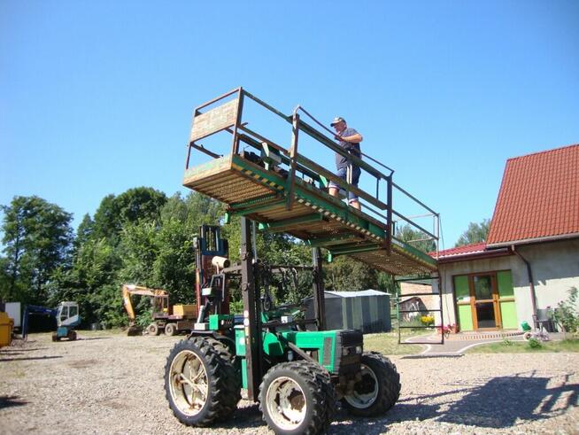 podnośnik koszowy zwyżka ciągnik Fiat 45-66