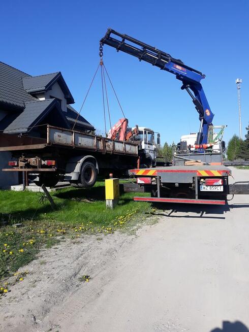 Usługi transportowe HDS, kontenery 12 m, ladunki ponadnormat