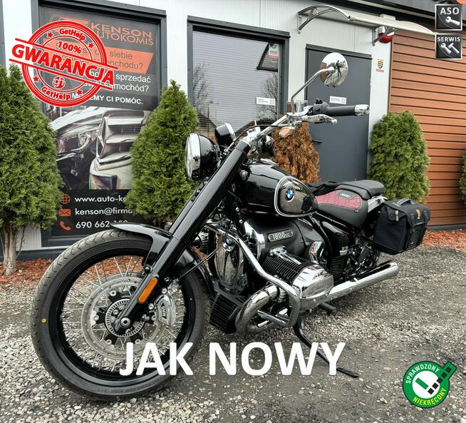 BMW R 11 km Przebiegu, Salon PL, 1- WŁ, Serwis ASO, JAK NOWY, Zadbany, Sakwy