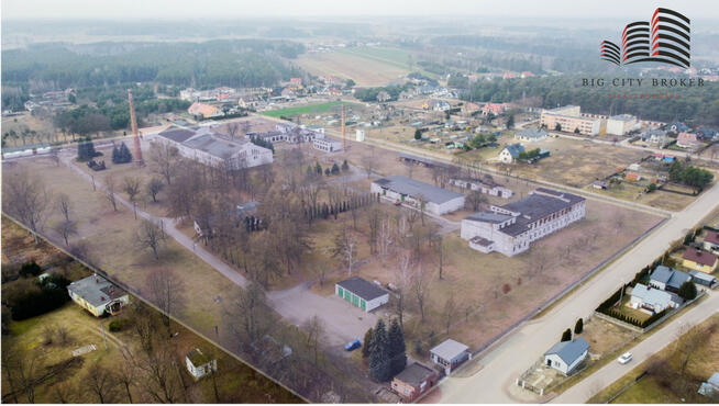 Działka przemysłowa Huta-Dąbrowa gm. Krzywda,