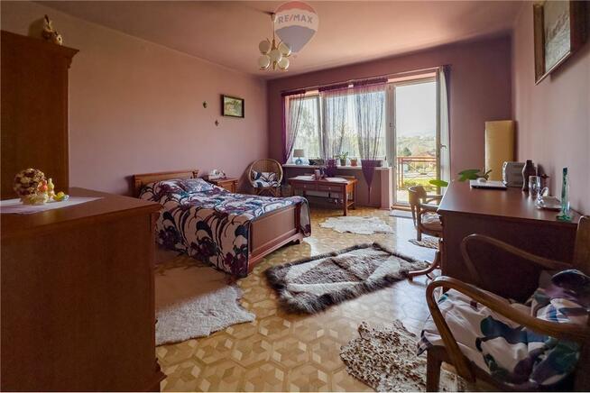 Dom w centrum Bielsko-Biała z widokiem na góry