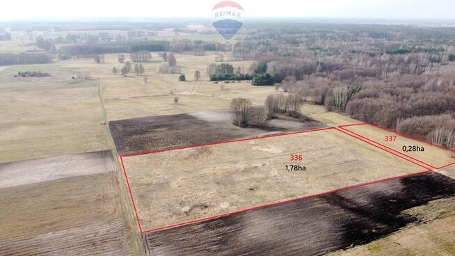 Gospodarstwo 4,9 ha, grunty orne, leśne Ostrownica