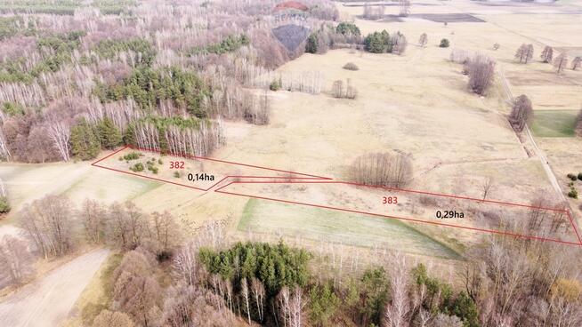 Gospodarstwo 4,9 ha, grunty orne, leśne Ostrownica