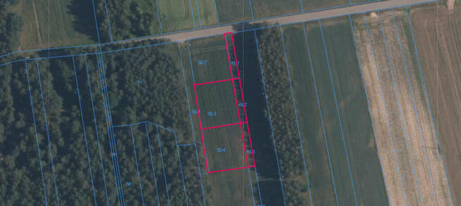 Dwie działki budowlane po 1000 m² w Boroszkowie