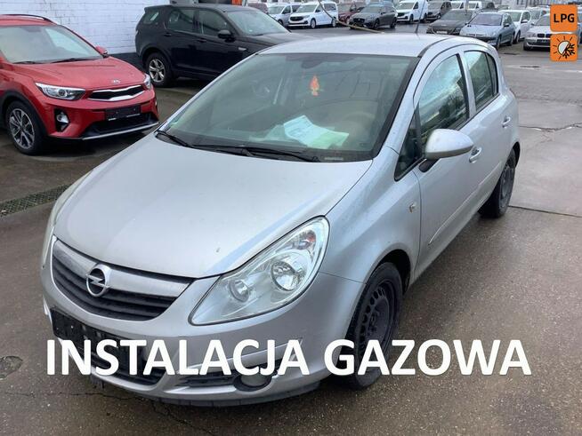 Opel Corsa 1,2b. 5d, LPG, klimatyzacja , butla na 10 lat, opony wielosez, Isofix