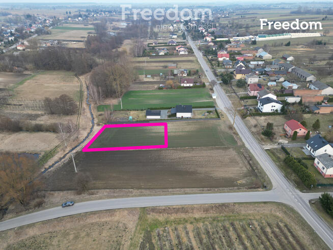 Działka rolno-budowlana Wilkołaz Trzeci przy rzece