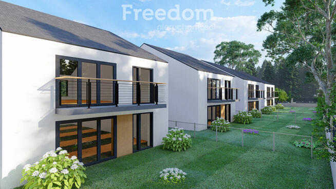 Czteropokojowe mieszkanie z parkingiem i ogródkiem