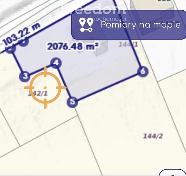 Działka budowlana 2076 m2