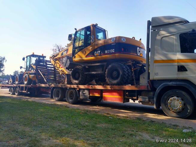 Pomoc drogowa transport sprzętu rolniczego