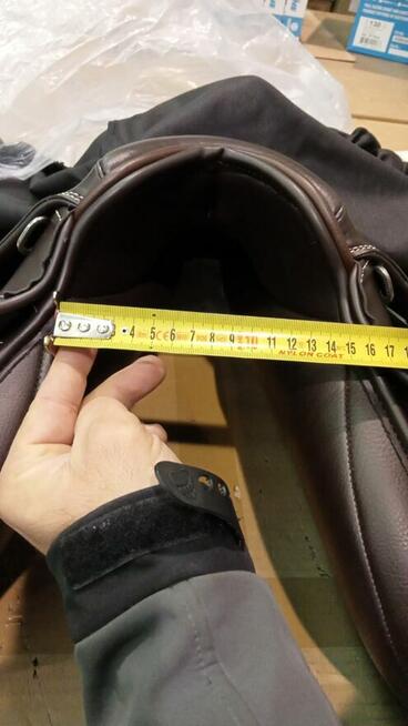 Siodło Syntetyczne Skokowe English BrązoweNOWE Cena zWysyłką