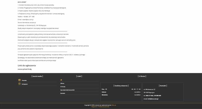 Profesjonalne Przygotowanie Ogłoszeń Motoryzacyjnych