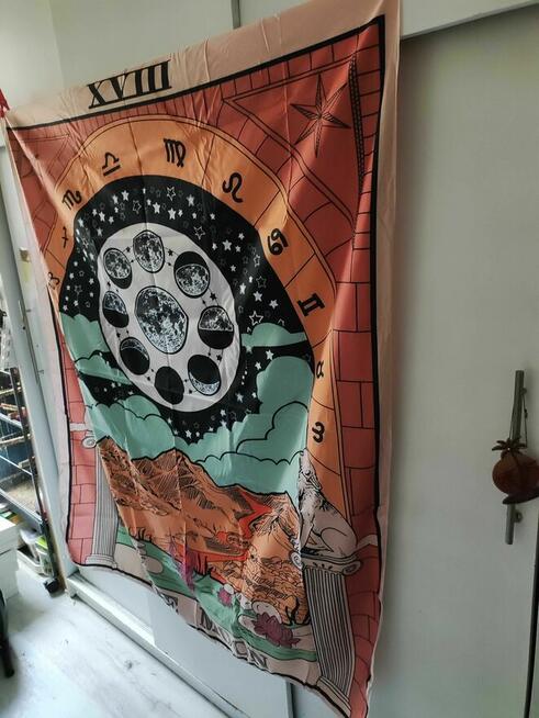 Gobelin Tarot Księżyc karta Księżyca Numerologia Magia