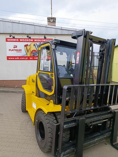 Wózek widłowy 7 t, diesel, Yale, idealny stan