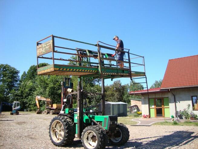 podnośnik koszowy zwyżka ciągnik Fiat 45-66