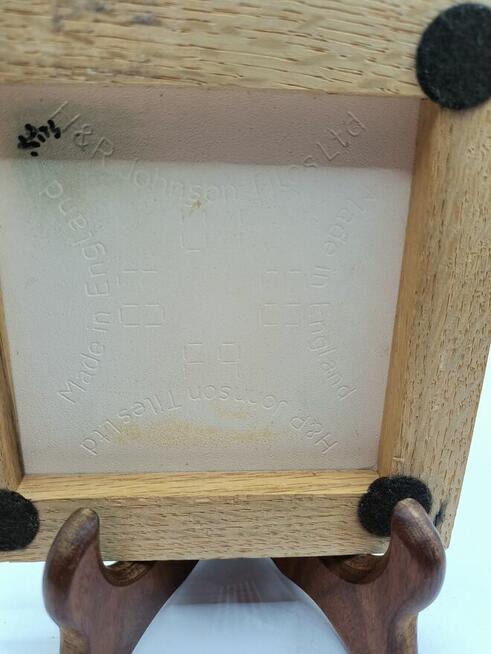 Płytka ceramiczna England w stylu vintage koty w koszyku