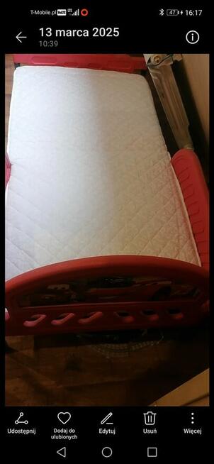 PIXAR CARS ŁÓŻKO DZIECIĘCE