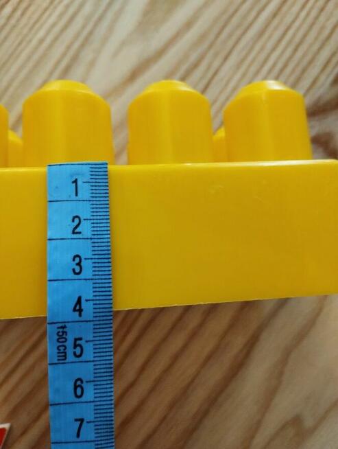 Klocki plastikowe mega duze (większe niż Wader)